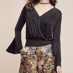 Anthropologie Sirpo Wrapped Pullover